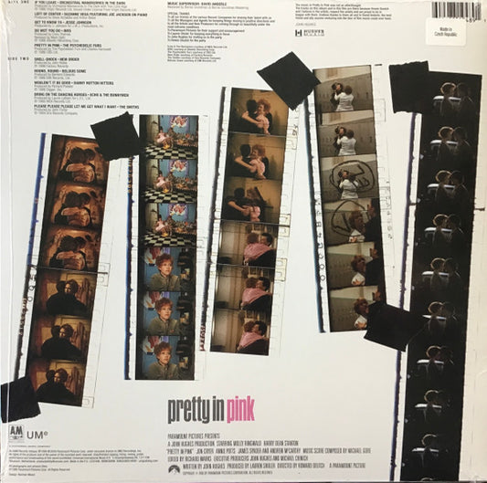 Various : Pretty In Pink (Original Motion Picture Soundtrack) (LP, Album, Comp, RE)