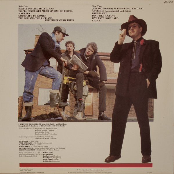 Nick Lowe And His Cowboy Outfit : Nick Lowe And His Cowboy Outfit (LP, Album)