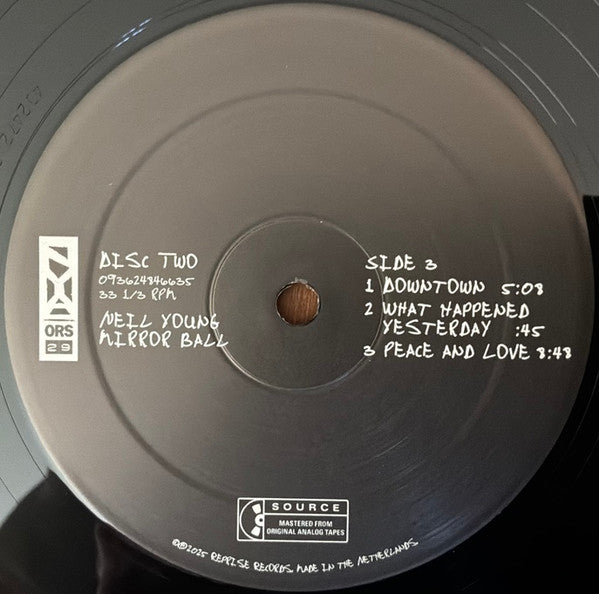 Neil Young : Mirror Ball (2xLP, Album, RE, RM, RP)