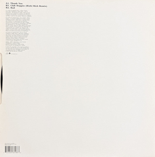 Jamelia : Thank You (12")