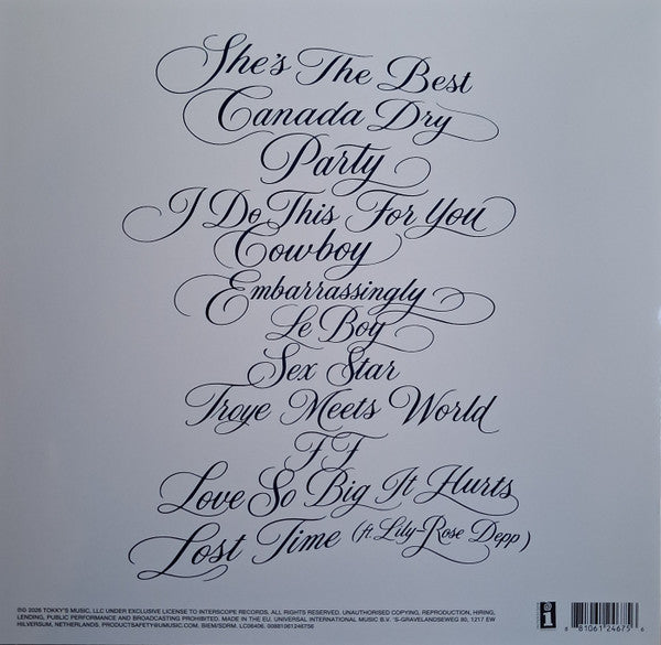 Troye Sivan : She’s The Best (LP, Album)