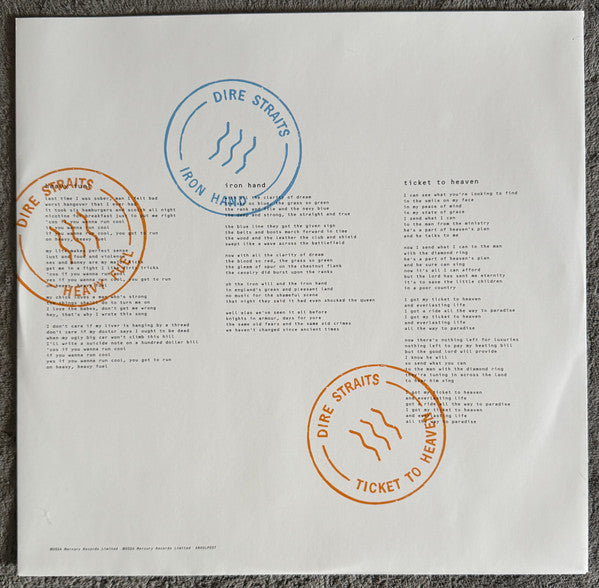 Dire Straits : On Every Street (2xLP, Album, RE, RM, 180)