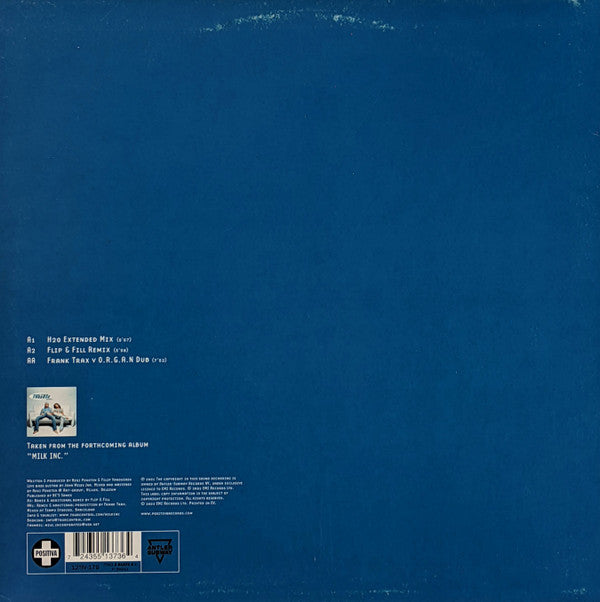 Milk Inc. : Walk On Water (12")