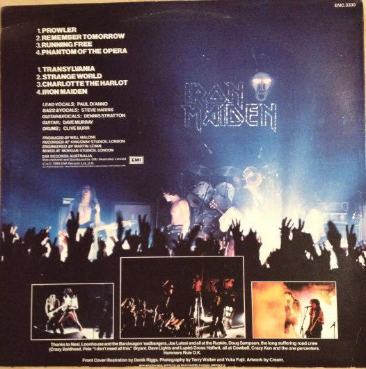 Iron Maiden : Iron Maiden (LP, Album)