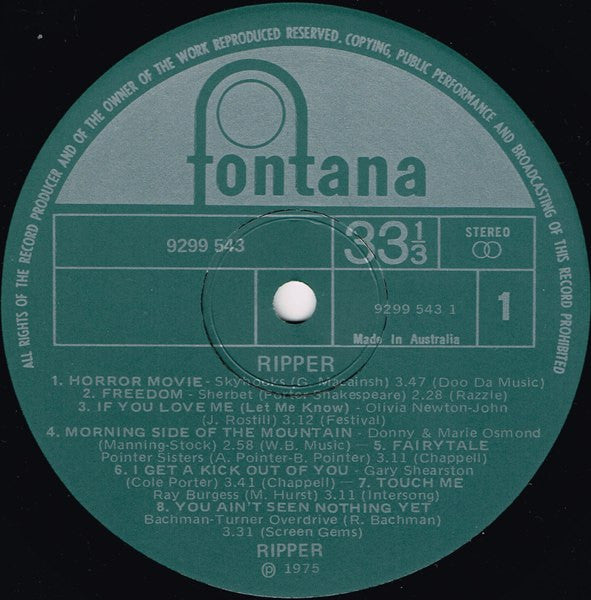 Various : Ripper (LP, Comp)