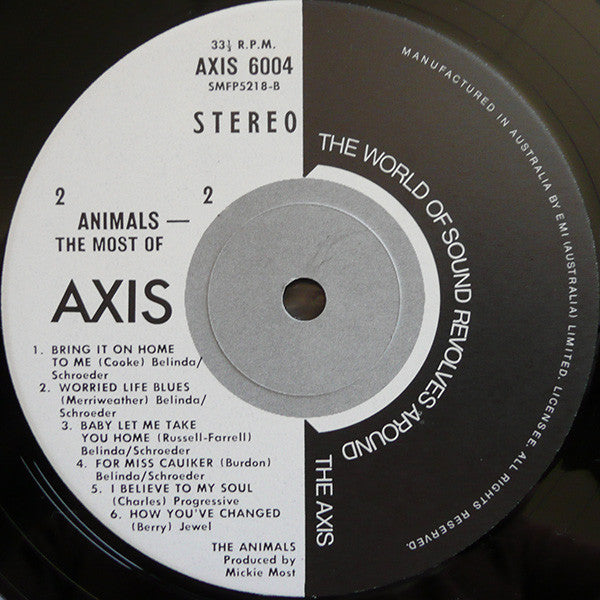 The Animals : The Most Of (LP, Comp, Ste)