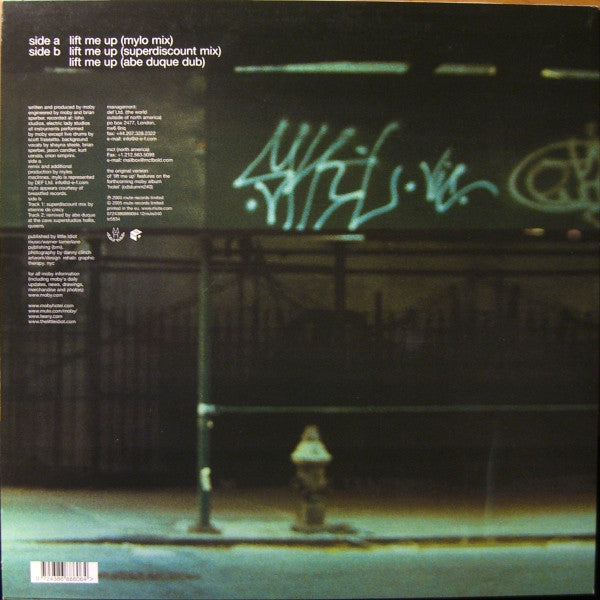 Moby : Lift Me Up (12", Single)