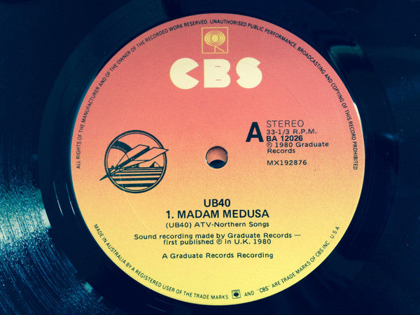 UB40 : Signing Off (LP, Album + 12")