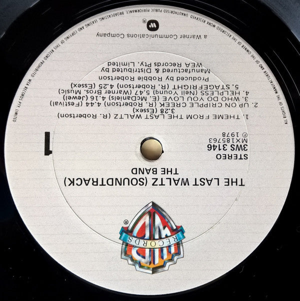 The Band : The Last Waltz (3xLP, Album)