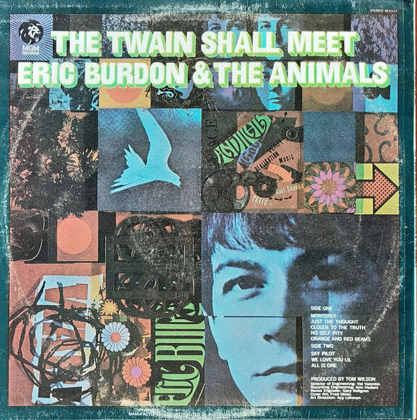 Eric Burdon & The Animals : The Twain Shall Meet (LP, Album)