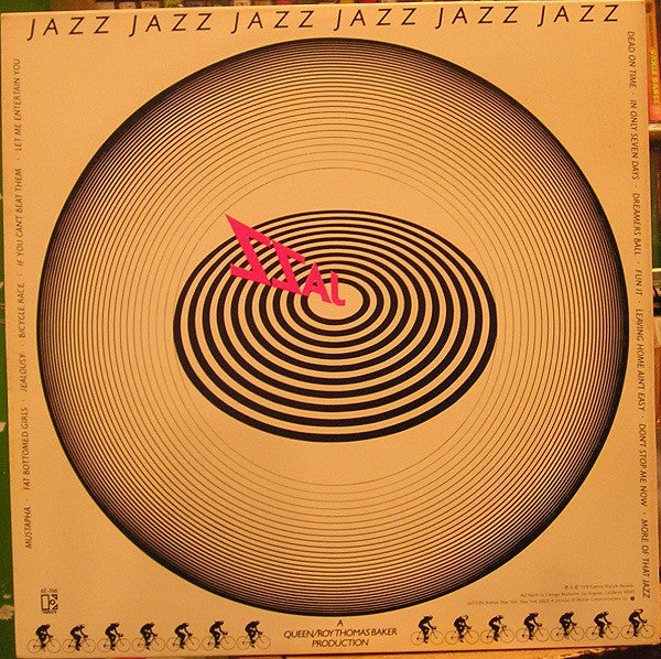 Queen : Jazz (LP, Album, PRC)