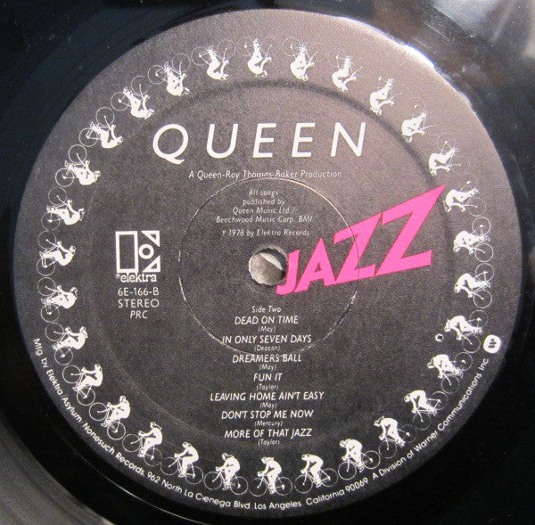 Queen : Jazz (LP, Album, PRC)
