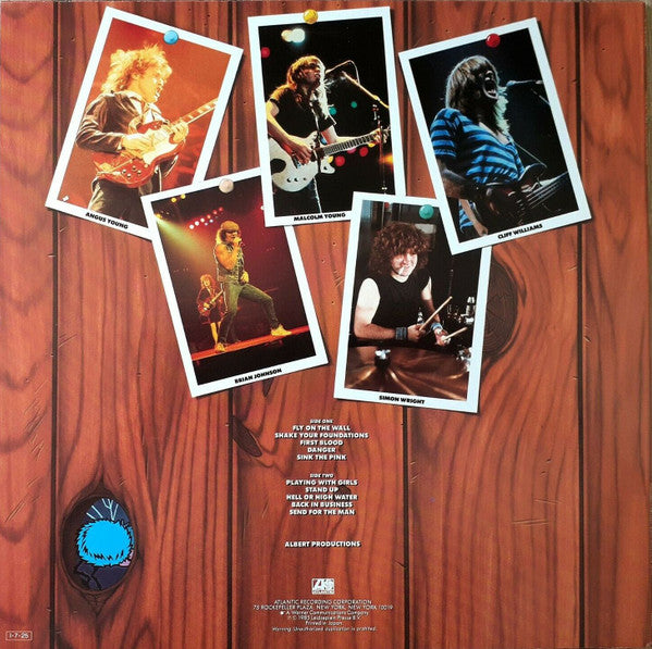 AC/DC : Fly On The Wall (LP, Album)