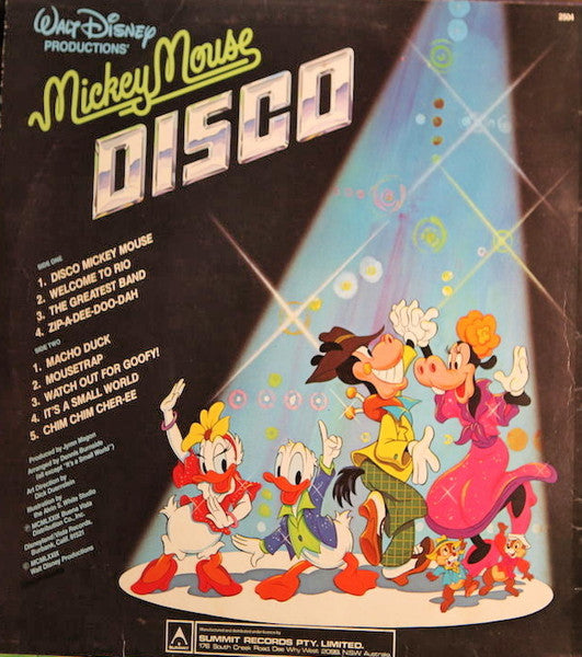 Unknown Artist : Mickey Mouse Disco (LP, Album)