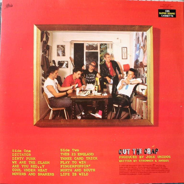 The Clash : Cut The Crap (LP, Album)