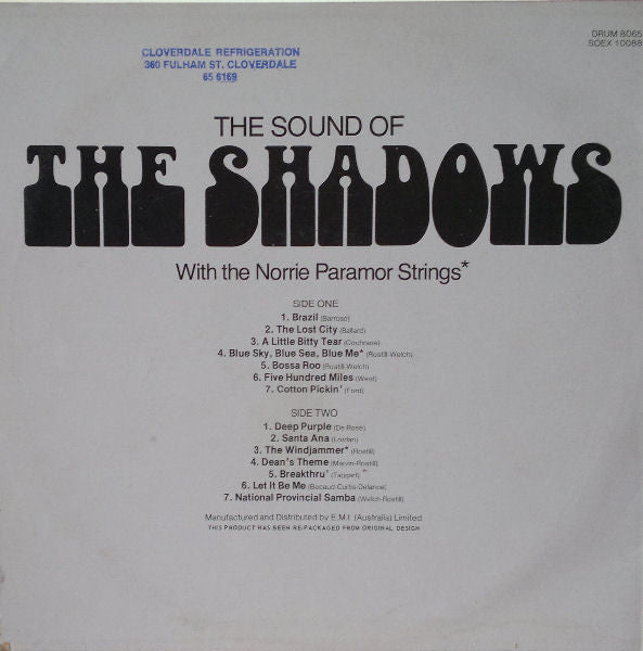 The Shadows : The Sound Of The Shadows (LP, Album, RE)