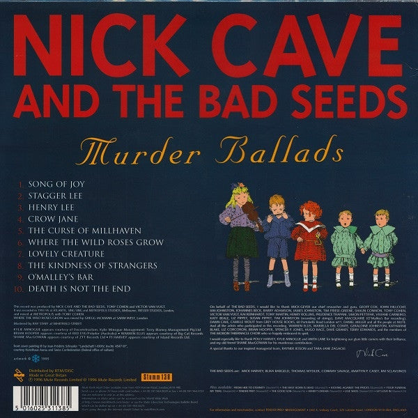 Nick Cave And The Bad Seeds* : Murder Ballads (LP, Album)