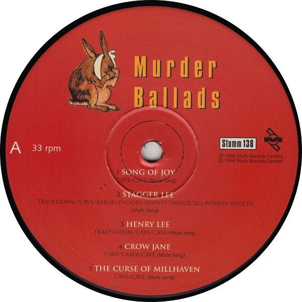 Nick Cave And The Bad Seeds* : Murder Ballads (LP, Album)