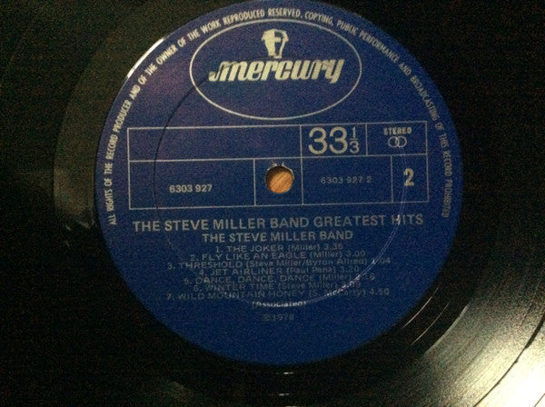 Steve Miller Band : Greatest Hits 1974-78 (LP, Comp)
