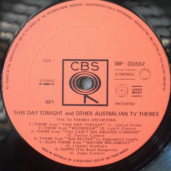 TV Themes Orchestra : This Day Tonight Theme & Other Great Australian TV Themes (LP, Album)