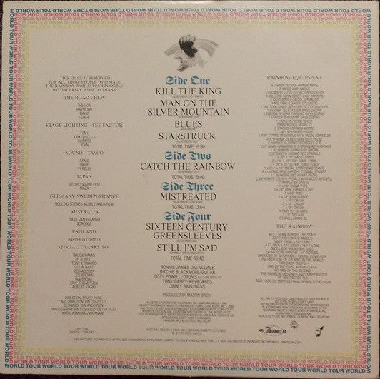 Rainbow : On Stage (2xLP, Album, Mon)