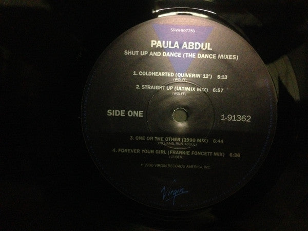 Paula Abdul : Shut Up And Dance (LP, Comp)