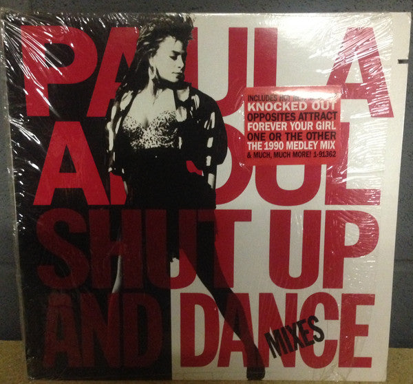 Paula Abdul : Shut Up And Dance (LP, Comp)