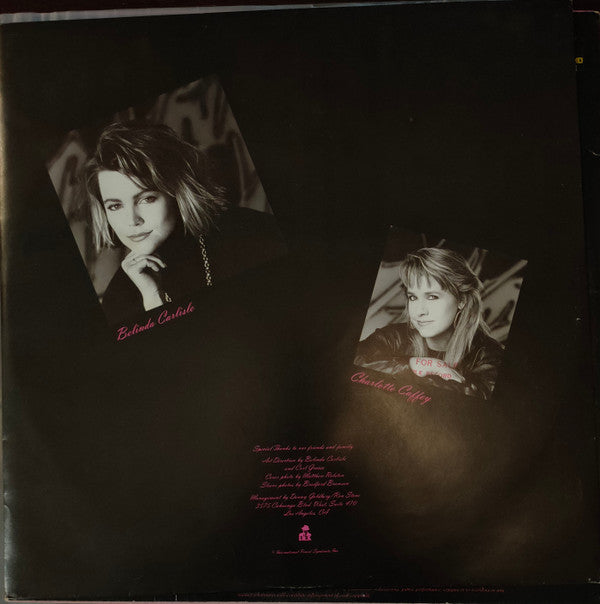 Belinda Carlisle : Belinda (LP, Album)