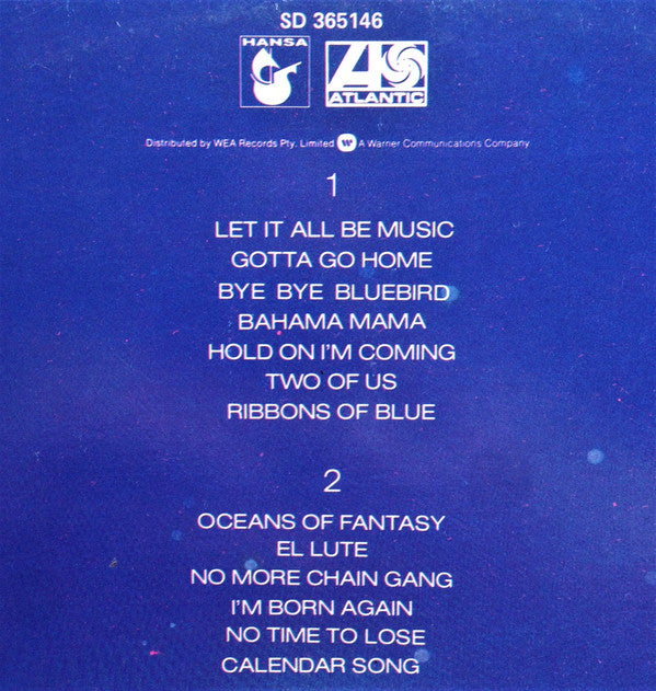 Boney M. : Oceans Of Fantasy (LP, Album, Gat)