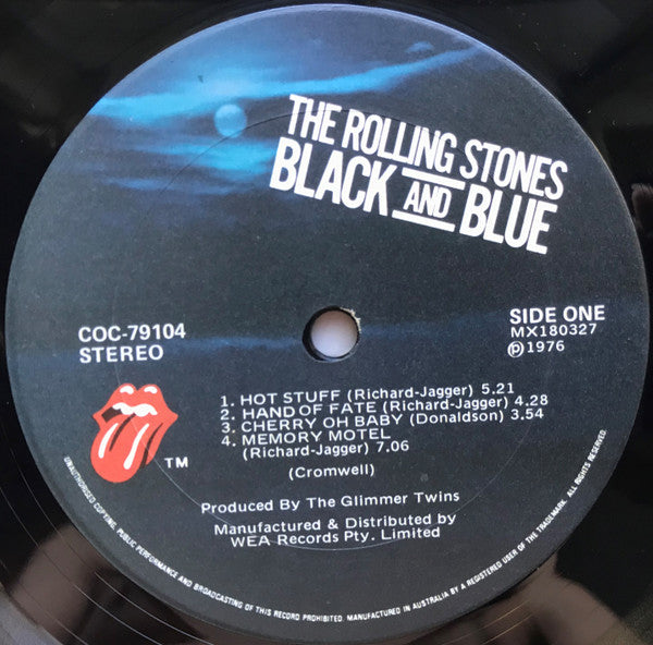 The Rolling Stones : Black And Blue (LP, Album, Gat)