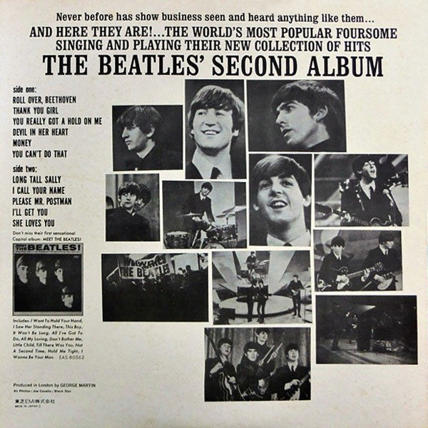 The Beatles : The Beatles' Second Album (LP, Album, RE, Gat)