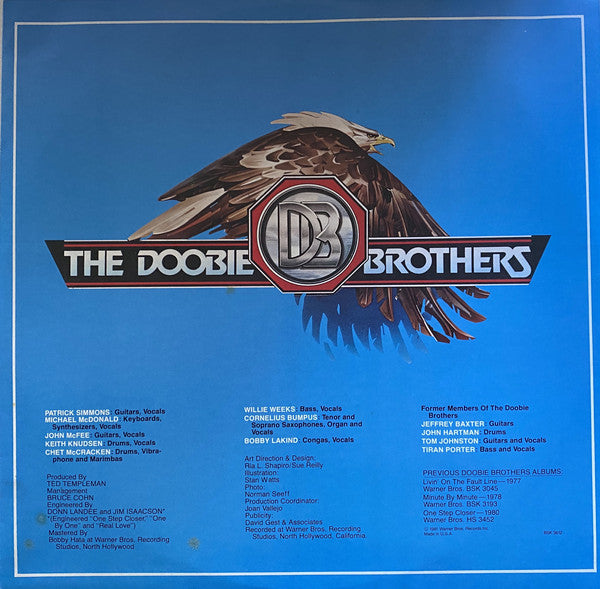 The Doobie Brothers : Best Of The Doobies - Volume II (LP, Comp)