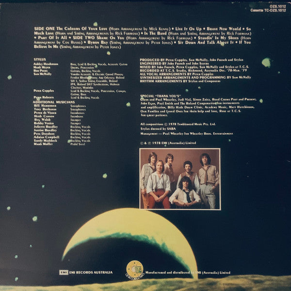 Stylus (11) : Part Of It All (LP, Album)