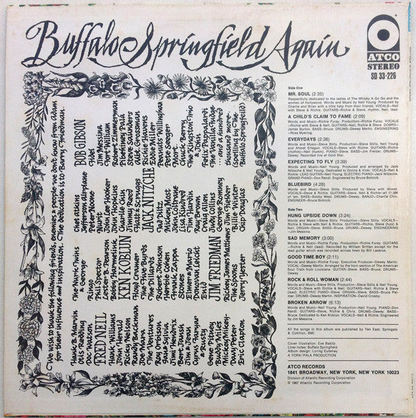 Buffalo Springfield : Buffalo Springfield Again (LP, Album)