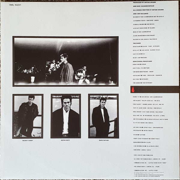 Bryan Adams : Into The Fire (LP, Album)