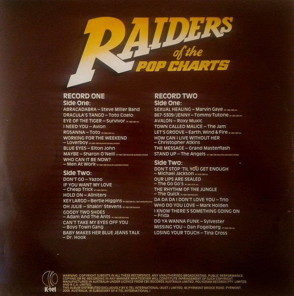 Various : Raiders Of The Pop Charts (2xLP, Comp, Ltd)