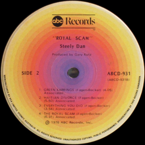 Steely Dan : The Royal Scam (LP, Album)