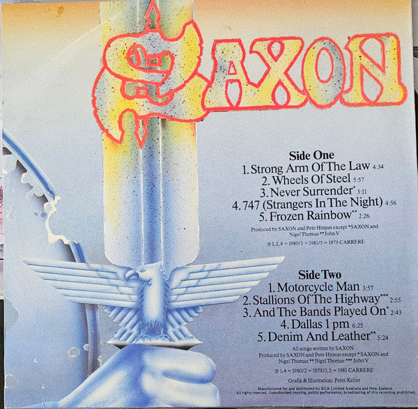 Saxon : Strong Arm Metal (LP, Comp)