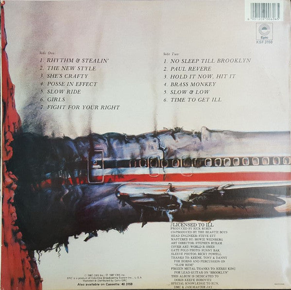 Beastie Boys : Licensed To Ill (LP, Album)