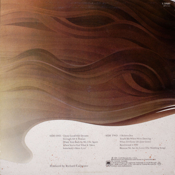 Carpenters : Made In America (LP, Album)