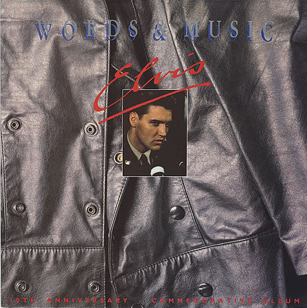 Elvis Presley : Words And Music - 10th Anniversary - Commemorative Album (LP, Comp, Gat)