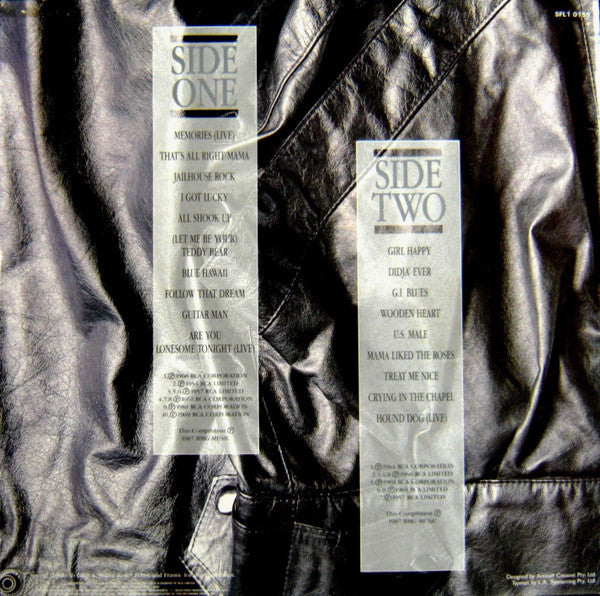 Elvis Presley : Words And Music - 10th Anniversary - Commemorative Album (LP, Comp, Gat)