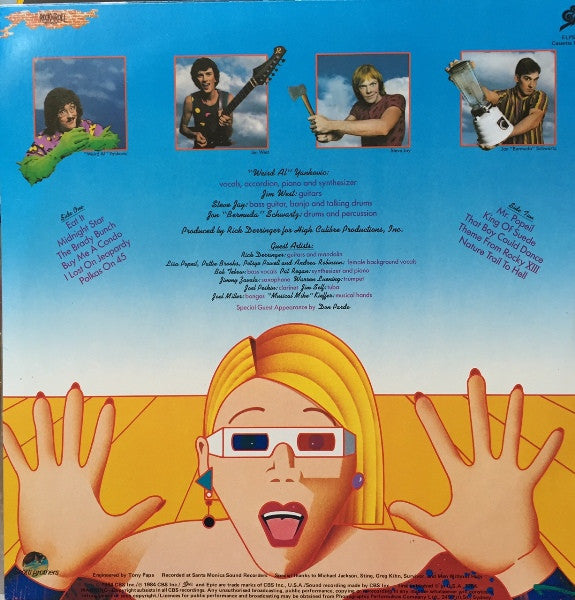 "Weird Al" Yankovic : In 3-D (LP, Album)