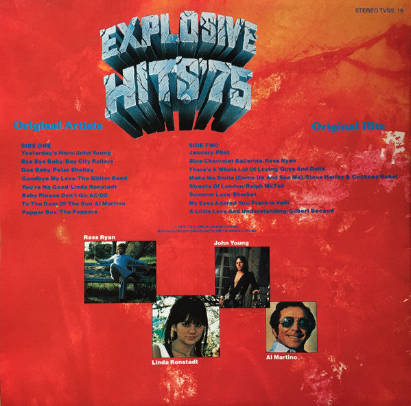 Various : Explosive Hits '75 (LP, Comp)