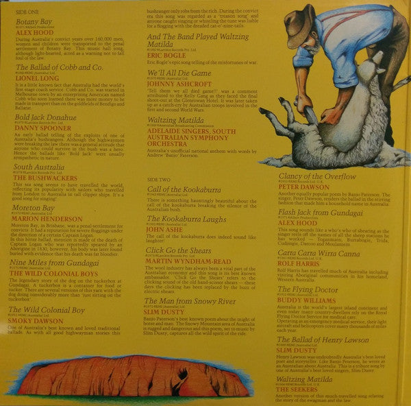 Various : Australia - Our Land Our Music (2xLP, Comp, RE)