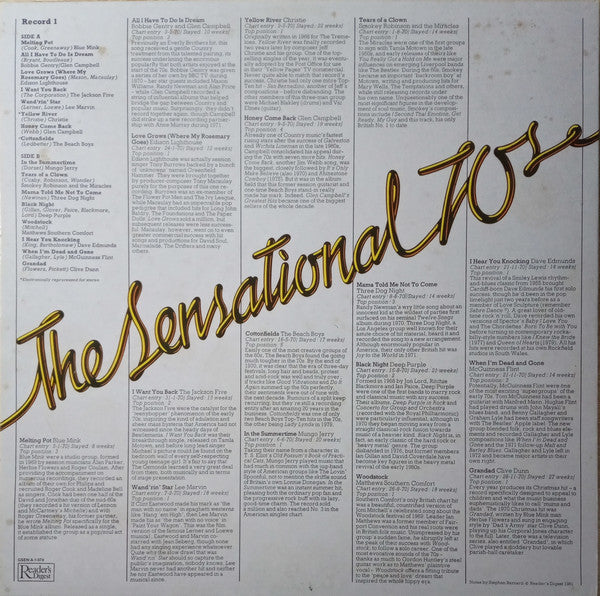 Various : The Sensational 70s (10xLP, Comp)