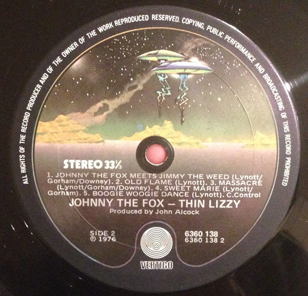 Thin Lizzy : Johnny The Fox (LP, Album)