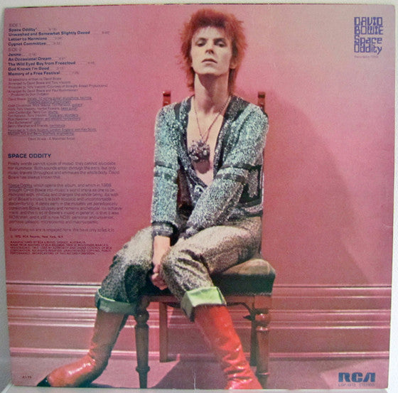 David Bowie : Space Oddity (LP, Album, RE)