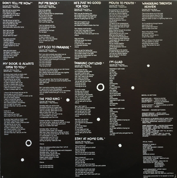 Mental As Anything : Mouth To Mouth (LP, Album)