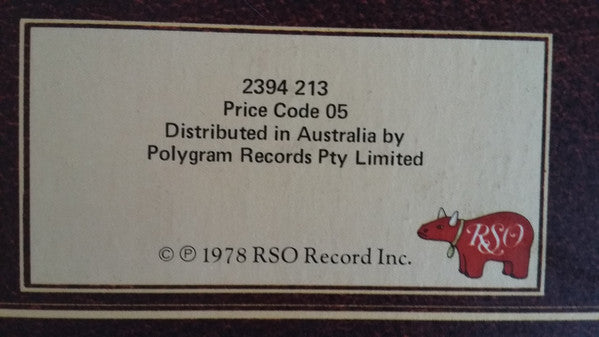 Eric Clapton : Backless (LP, Album, Gat)